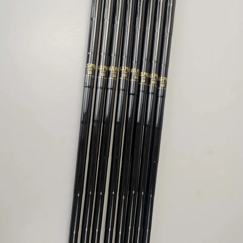 Стальные клюшки для гольфа N.S.PRO V90 черного цвета клиновидный вал S или R|Клюшки