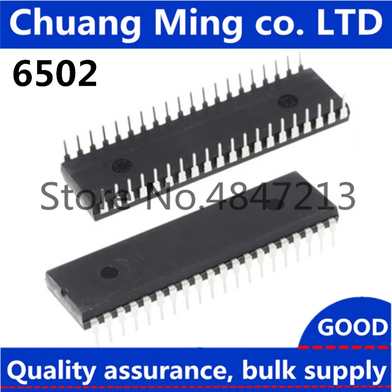 Mos 6502 MOS6502 6502AD R65C02AP R65C02P MOS-6502 6502B R6502AP G65SC02P-3 RP65C02G UM6502A SYU6502A DIP-40 в наличии |