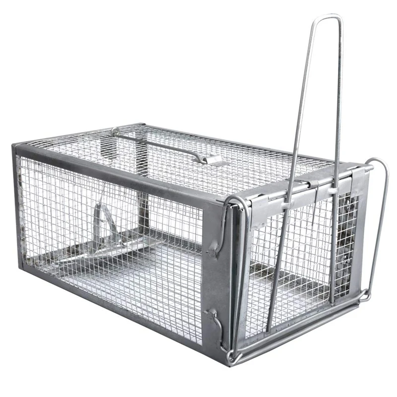

Mouse Rat Trap Cage Live Animal Pest Rodent Mouse Control Bait Catch