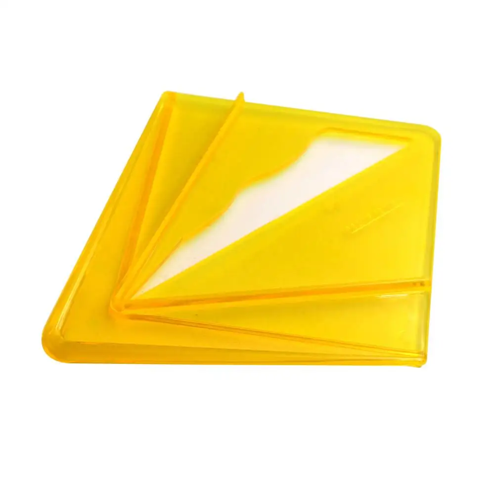 

Transparent Center Finder Woodworking Center Finder For 8 Inch Square Round Octagonal And 5-3/4 Inch Hexagon Shaped Material