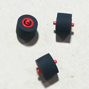 Давление прижимной ролик место карты аудио ременный шкив 10 мм * 6, 3 мм * 1, 5 мм красный Core Axi лента Регистраторы усилители Walkman приводной ременный шкив