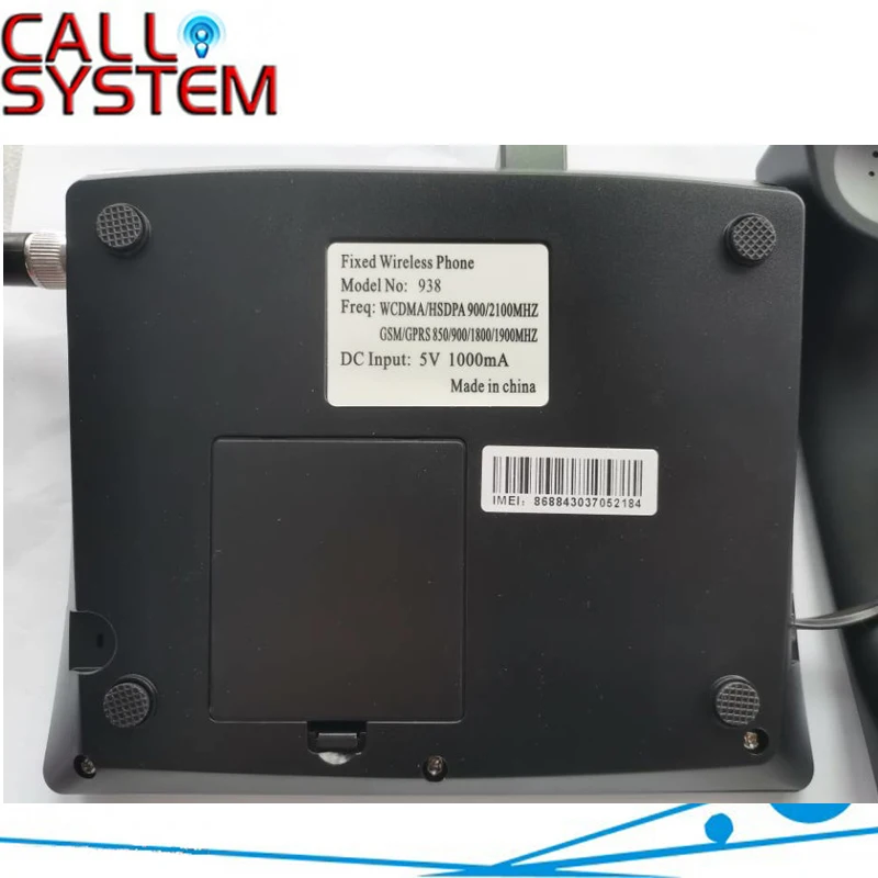 Фиксированный беспроводной Настольный телефон 3G GSM 850/900/1800/1900 с поддержкой