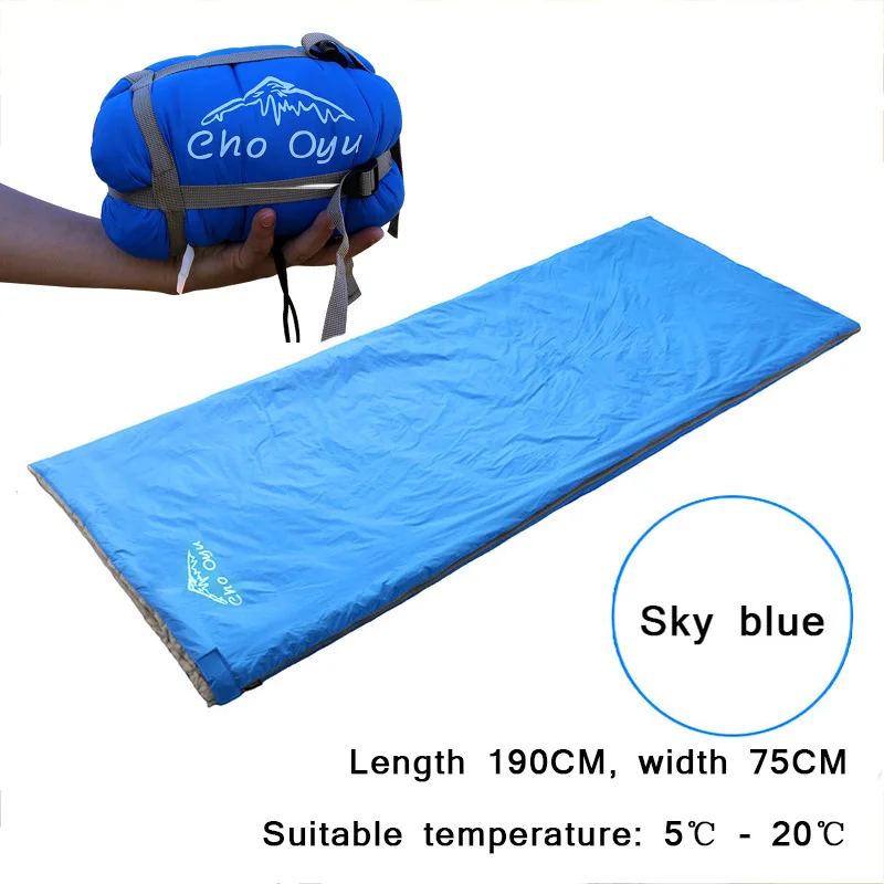 190*75 см Открытый Кемпинг спальный мешок Сверхлегкий портативный летний