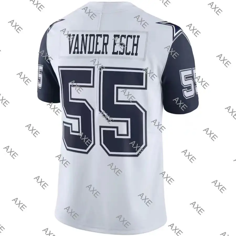 

Customized Stitch American Football Jersey Dallas Leighton Vander Esch Pro Line Logo Men's Legend Jersey