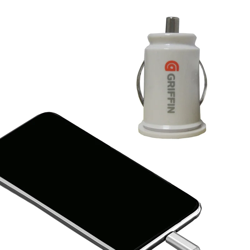 griffin twin usb car charger cigarette lighter adapter charger power adapter for gps for all smart phones for iphone for xiaomi free global shipping
