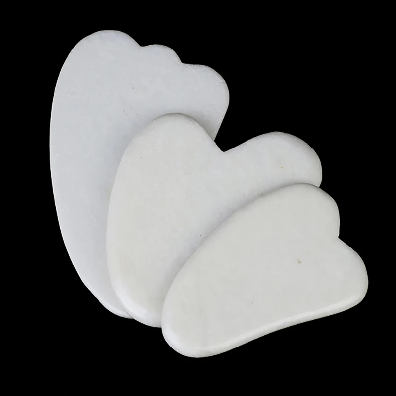 

1 шт. пчелиный воск/натуральный нефритовый валик гуаша скребок для доски белый кварц уход за кожей роликовый лицевой массаж гуаша инструмен...