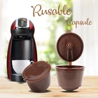 Кофейная капсула Nestle Dolce Gusto, капсула Nespresso, многоразовый фильтр для кофе, многоразовый инструмент для кафе, Бесплатная быстрая доставка