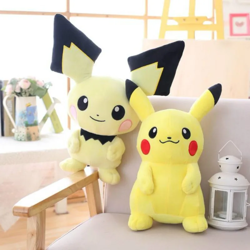 TAKARA TOMY Pokemon Pichu плюшевая мягкая Пикачу Подростковая версия Эволюция хобби кукла