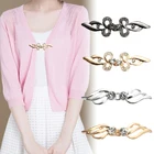 Новинка, застежки-крючки из цинкового сплава для свитера, кардигана, пальто