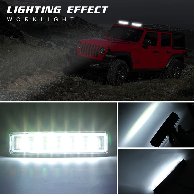 

High quality 18W 6LED Daytime Running Spot Light Work Light for Off-road SUV 4WD Car Truck