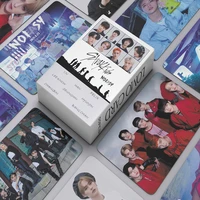 55pcs kpop street children lomo card new album no easy felix hyunjin bang chan photo card idol fan gift straykids card