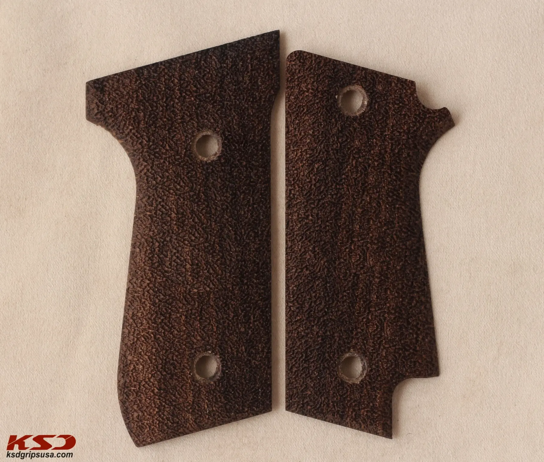 

KSDGrips 92 S (Safety Lever Cut) Compatible Walnut Grip for Replacement