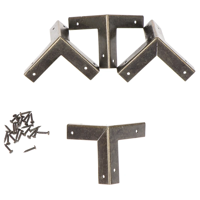 

Протектор для винного ящика, треугольные уголки, 4 дюйма, шт., деревянных коробок дюйма, 33 мм