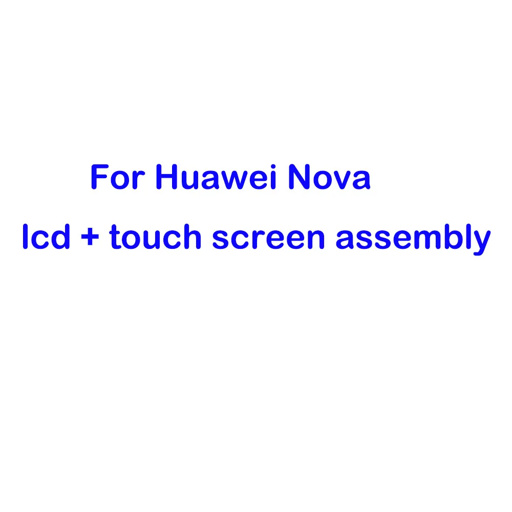 Для huawei Nova ЖК дисплей Дисплей кодирующий преобразователь сенсорного экрана в