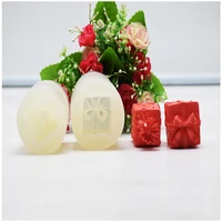 christmas gift candle silicone molds crystal epoxy resin scented candle mold holiday gift party decoration