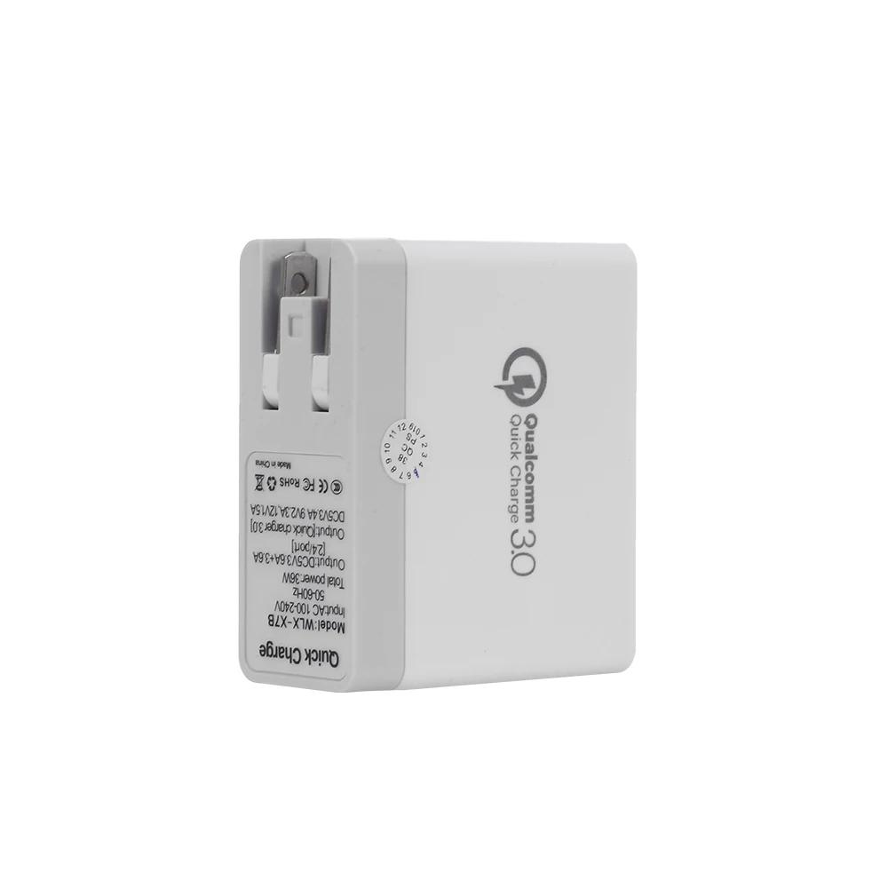 Зарядное устройство QC3.0 с 2 USB-портами и цифровым дисплеем | Компьютеры офис