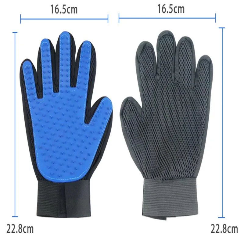 

JOYLOVE Hot Pet Dog Cat Grooming Brush Glove Pet Hair Deshedding Comb Brush Kitten Puppy Massage Washing Brush Glove for Animal