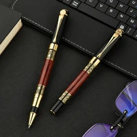 luxury classic high quality brand design metal ball pen rosewood business writing office supplies