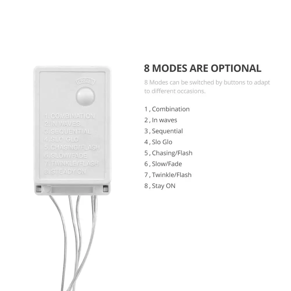 Рождественская светодиодная гирлянда занавеска Новогодняя сосулька 10 м 220 В/110 В