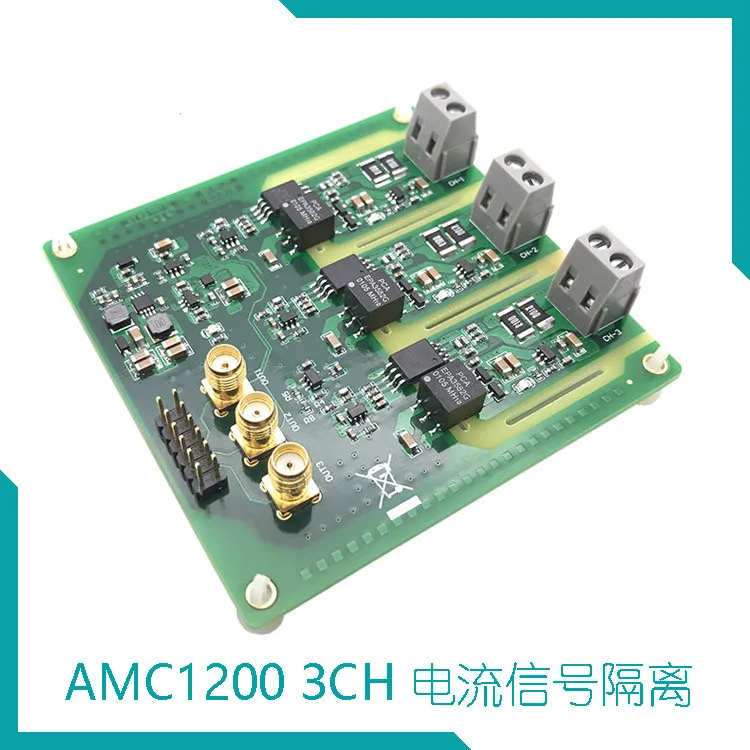 

3-канальный изолированный модуль сбора тока AMC1200, полоса пропускания 60 кГц, трехфазный двигатель, образец тока