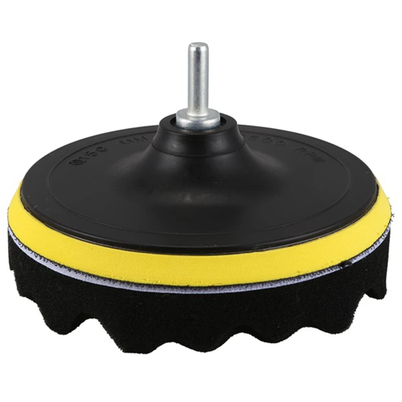 

8 Piece Set 7 Inch Beauty Waxing Set Car Polishing Tool Car Polishing Disc Sponge Polishing Wheel Wool Pad