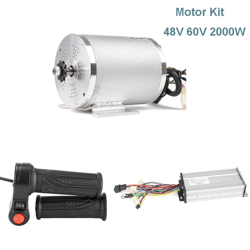 Новый электрический скутер 48 в 60 2000 Вт бесщеточный двигатель постоянного тока