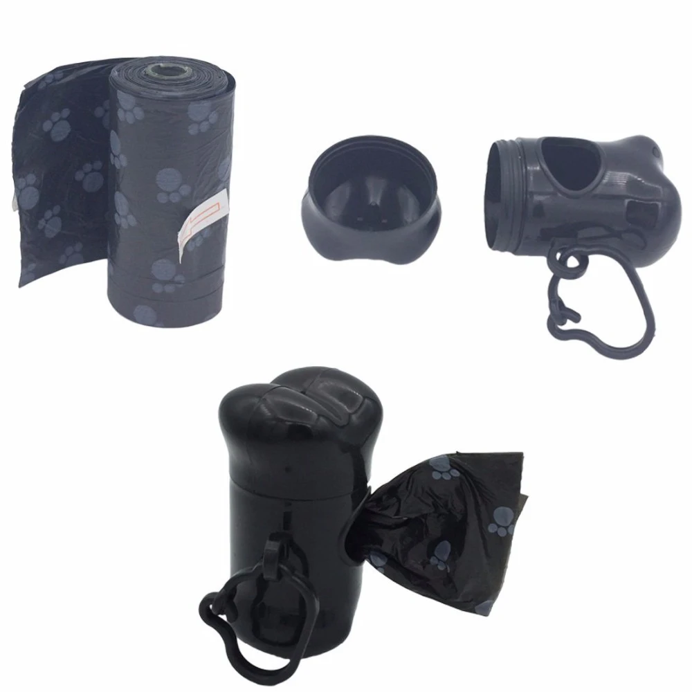 

Pet Garbage Bag, Pet Bone Dispenser, Pet Waste Collection Bag, Bone Dispenser, No Garbage Bag, Printed Footprint Garbage Bag