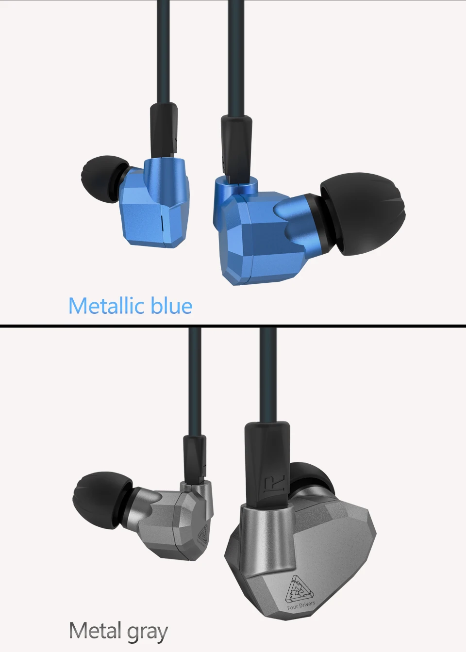 KZ ZS5 гибридные наушники 2DD+ 2BA динамические сбалансированные арматурные спортивные наушники шумоизолирующая гарнитура Hi-Fi музыкальные наушники