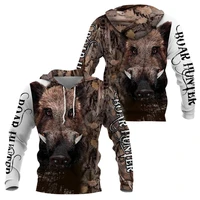 duck huntingboar hunting 3d printed hoodies animal pullover men for women funny dog sweatshirts sweater