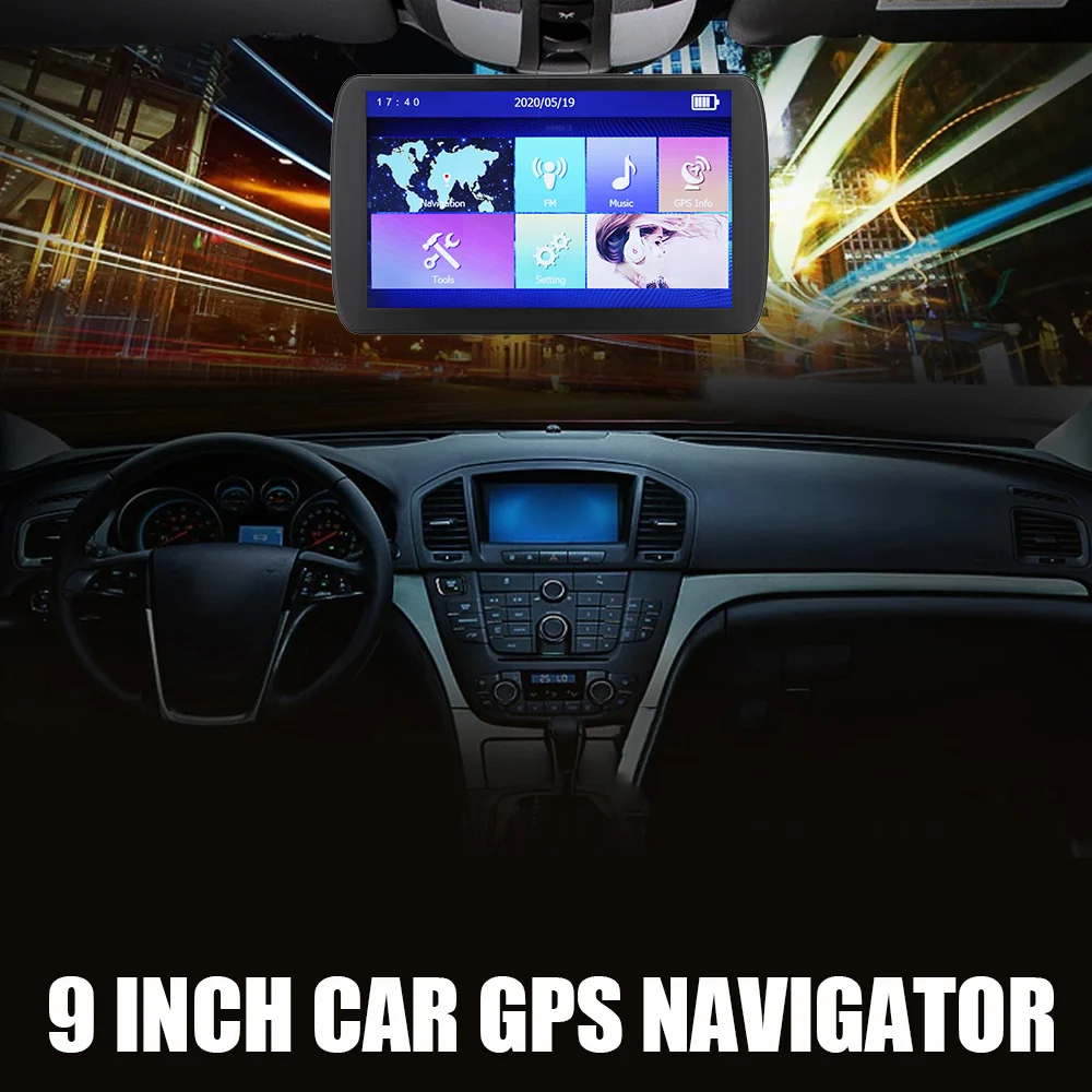 9 дюймов GPS навигатор Поддержка системы для национальных языков грузовик