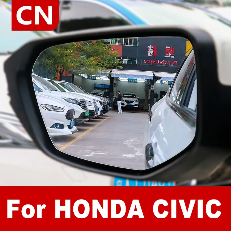 

Car Side Outer Rear View rearview Mirror Glass Lens For Honda Civic 10th 2016 2017 2018 2019 With Heated