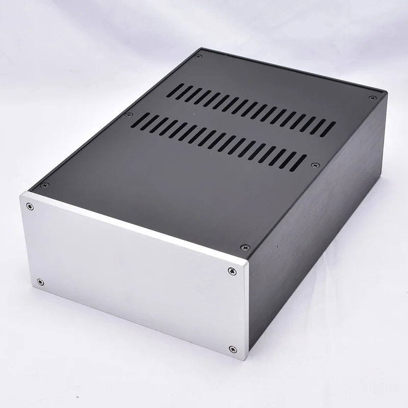 JC2210 DIY full Aluminum preamplifier Enclosure PSU Case Power Amplifier Chassis 220*100*311mm