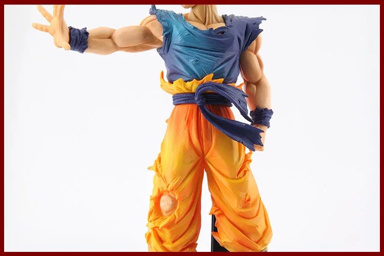 

Dragon Ball Z Anime Figure Son Goku Super Saiyan ROS PVC Toys Model Brinquedos Juguetes Action Figural Doll Xmas Gift 26cm Figma