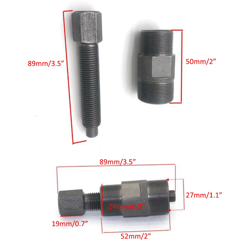 

SALE 27mm & 24mm Magneto Flywheel Puller Repair Tool For GY6 50 125 150cc Scooter ATV Car Accessories Wholesale Quick Delivery