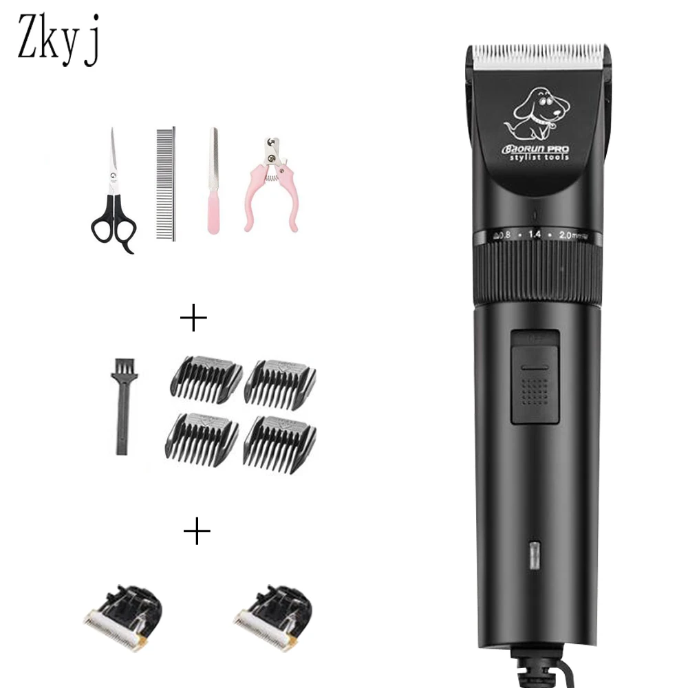 Высокая Мощность профессиональная электрическая машинка для стрижки домашних