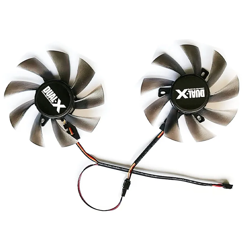 

DIY 85MM FDC10H12S9-C 4Pin GPU Cooling Fan For MSI XFX RX 470 570 GIGABYTE GTX 1060 1050Ti 1070Ti ATi R9 280 380X Graphics Cards