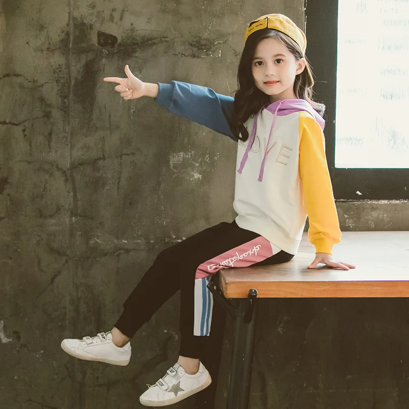 Одежда для девочек комплект детской одежды изысканная детская одежда осенняя