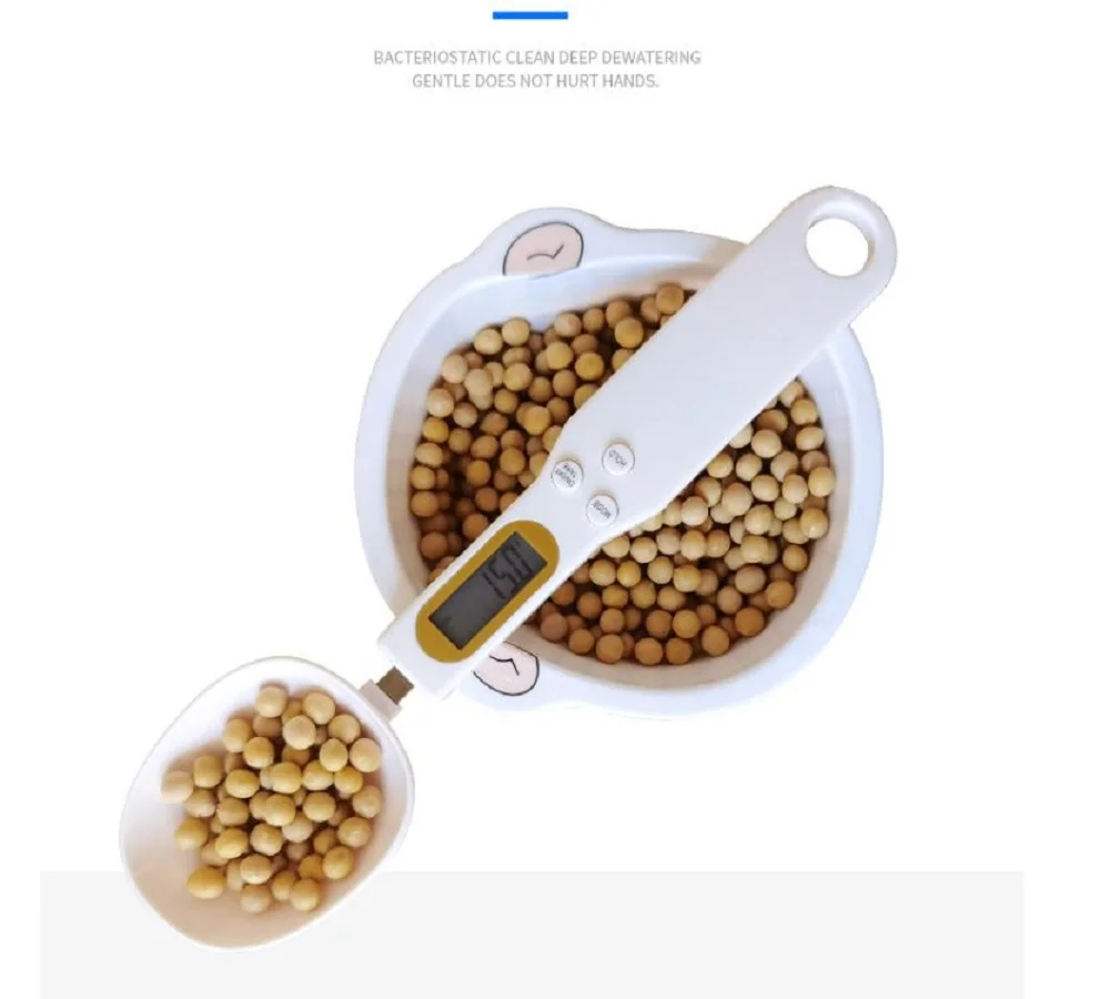 

Smart Digital Kitchen Measuring Spoons 500g/0.1g Electronic Spoon Weight Volumn Food large LCD Display Food Scale