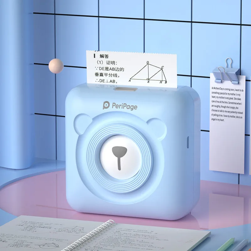 GOOJPRT A6 PeriPage Bluetooth термопринтер Мини Карманный фотопринтер для мобильного