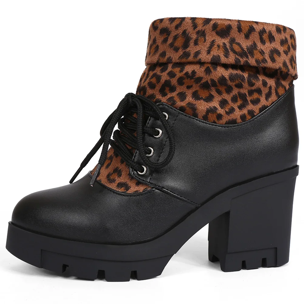 SARAIRIS New Arrival Autumn Winter Patckwork Booties Ladies 34-43 Platform Ankle Boots Women 2020 High Heels Shoes Woman | Обувь