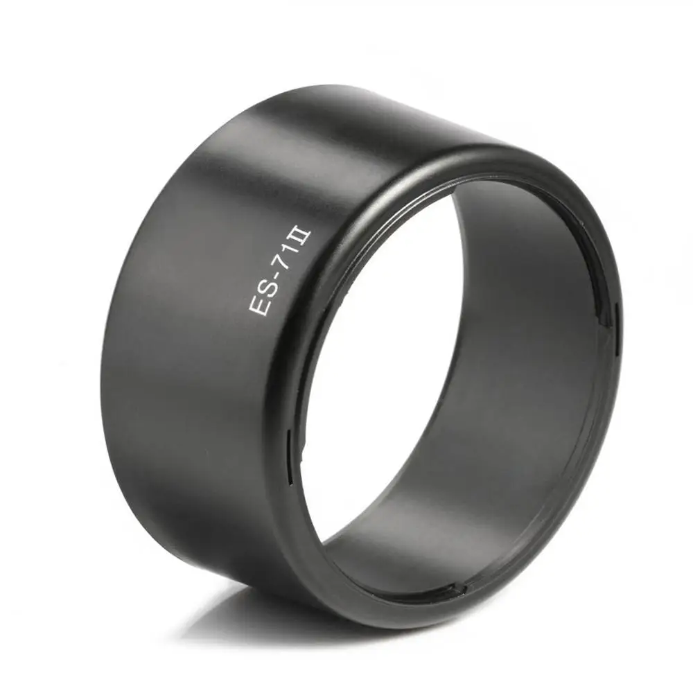 

Mettzchrom Camera Lens Hood ES-71II for Canon EOS EF 50mm f/1.4 USM Lens