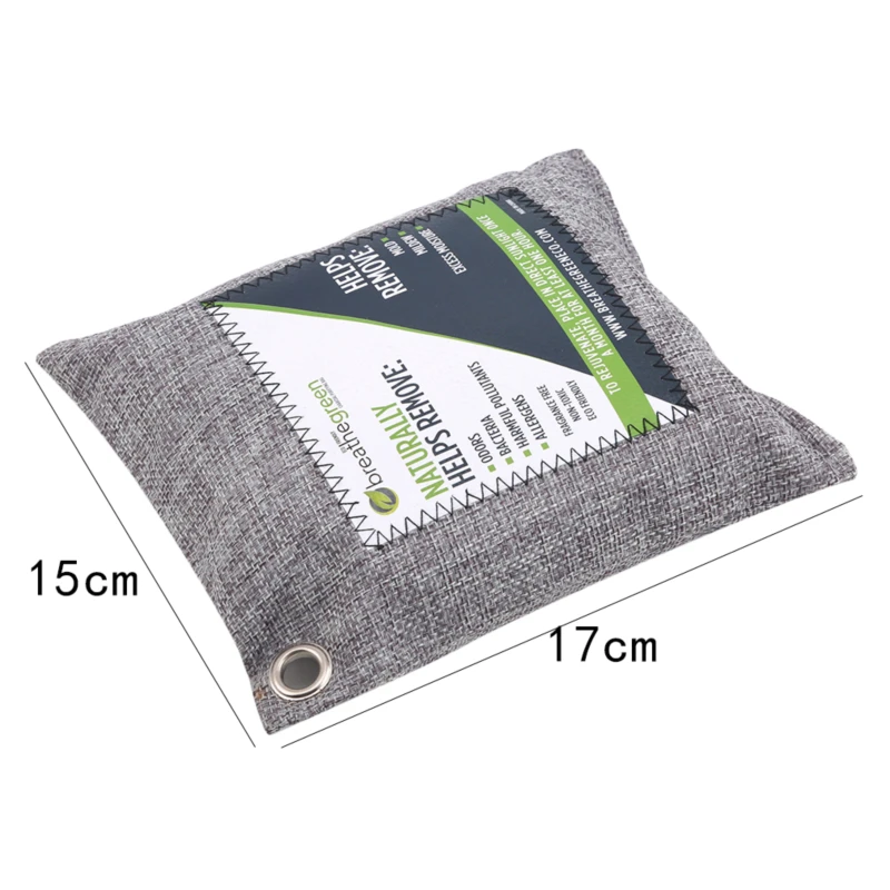 Воздухоочиститель для дома и автомобиля сумочка очистки воздуха из бамбукового