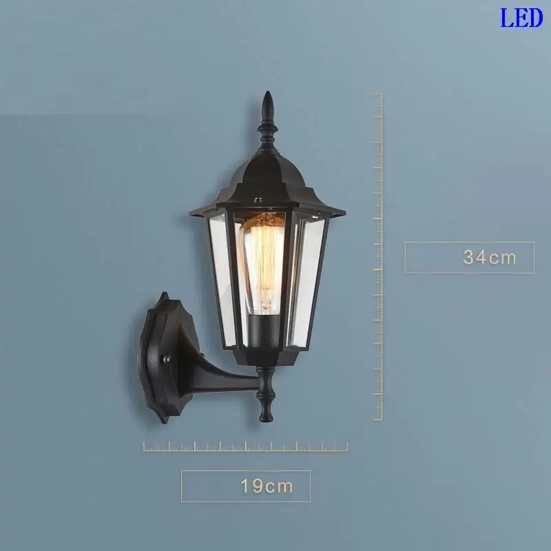 

Verlichting Loft Decor Tete Lit Mirror Sconce Wandlamp For Home Lampara De Interior Aplique Luz Pared Wall Bedroom Light