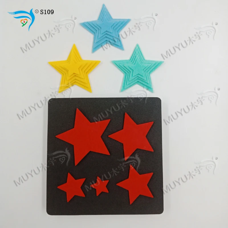Stars-S109 DIY новая деревянная форма режущие штампы для скрапбукинга Толщина/15,8 мм