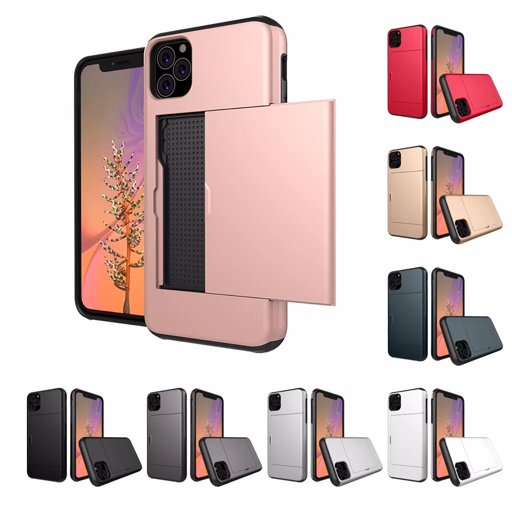 Чехол для телефона с бумажником iPhone 11 6 1 дюймов новинка 2019 держатель кредитных