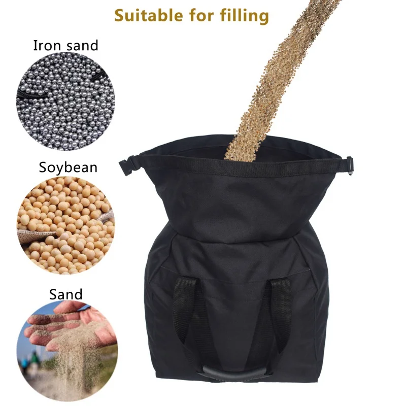 

Adjustable Kettlebell Sandbag Portable Sand Kettlebell Soft Sand Bag Weight Weightlifting Dumbbell For Gym Fitness Body Building