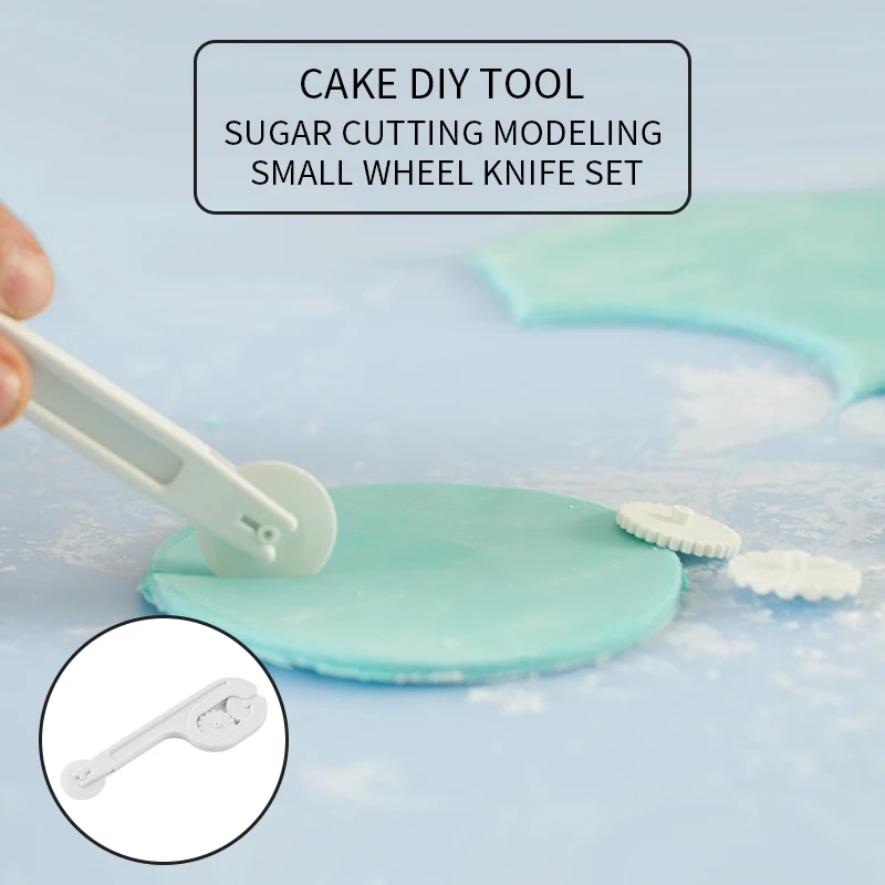 Fondant (сахарная) резак эмбоссер украшения для выпечки торта инструмент нарезки