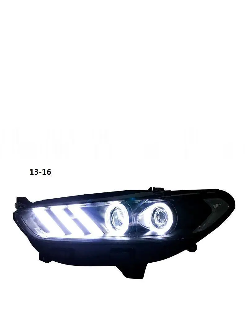 Drl Luces Para Auto Assessoires светодиодные боковые поворотники Automovil фары Задние Автомобильные фары в сборе 13 14 15 16 для Ford Mondeo