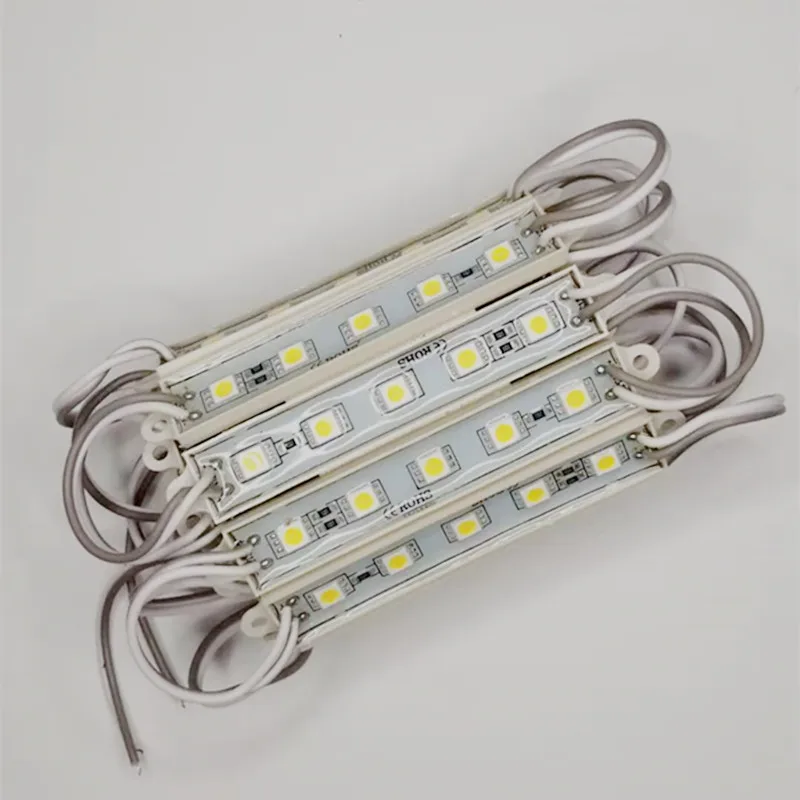 20 шт Светодиодный модуль газа светильник 5 SMD 5050 Водонепроницаемый
