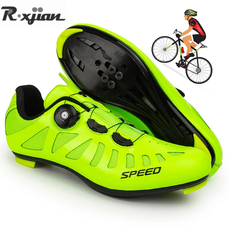 

Ultra-light Breathable Self-locking Bicycle Men Professional Non-slip Women Mtb Cycling Spd Pedal Racing Shoes New